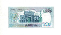 6. Emisyon 2.Tertip 500 Türk Lirası Seri L62 ÇİL - TCK9911 - 2