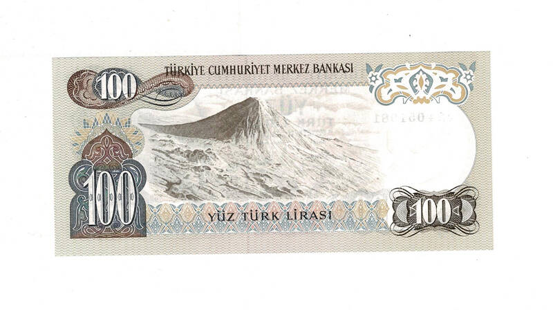 6. Emisyon 3.Tertip 100 Türk Lirası Seri J24 ÇİL TCK9963 - 2