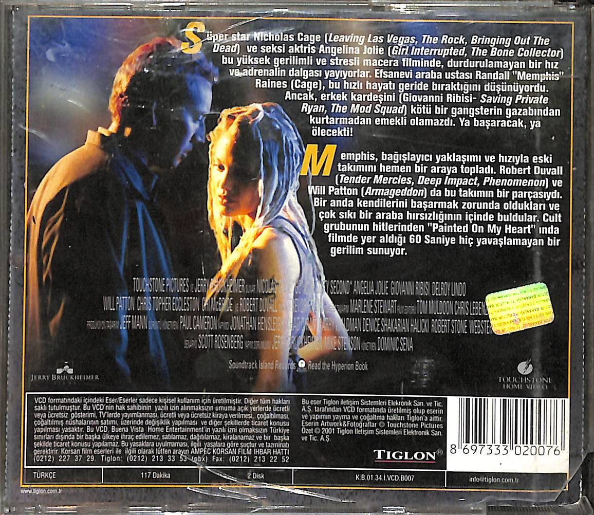 60 Saniye VCD Film (İkinci El) VCD27638 - 2