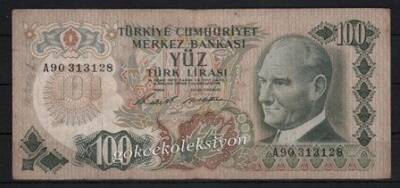 6.Emisyon 1.Tertip 100 Lira A90 ÇT TCK1796 - 1