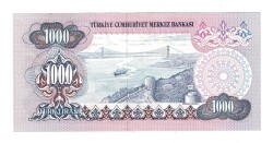 6.Emisyon 2.Tertip 1000 Türk Lirası Seri D22 - ÇÇT+ TCK10474 - 2
