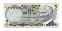 6.Emisyon 1.Tertip 5 Türk Lirası - ÇÇT+ TCK10053 - 3