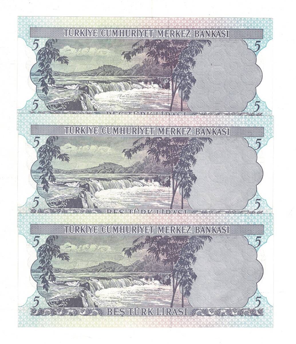 6.Emisyon 1.Tertip 5 Türk Lirası *Seri Takipli E71* - ÇİL TCK10055 - 2