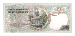 6.Emisyon 1.Tertip 50 Türk Lirası Seri F75 ÇİL TCK10081 - 2