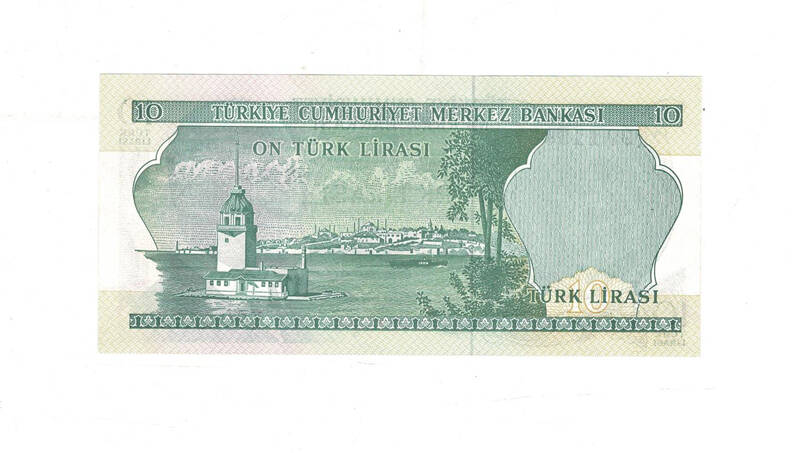 6.Emisyon 2.Tertip 10 Türk Lirası Seri K90 ÇİL TCK10020 - 2