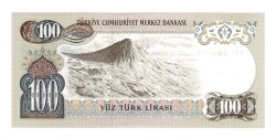 6.Emisyon 2.Tertip 100 Lira Seri H76 - ÇİL *Seri No Fosforlu* TCK10468 - 2