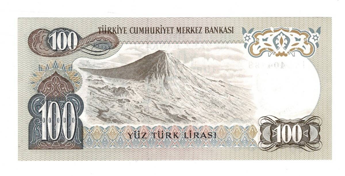 6.Emisyon 2.Tertip 100 Lira Seri I41 - ÇİL TCK10470_Kopya(1) - 2