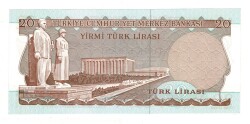 6.Emisyon 2.Tertip 20 Türk Lirası Seri C86 - ÇİL TCK10072 - 2