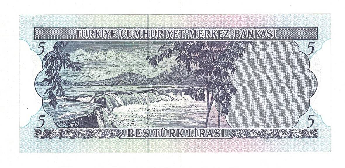 6.Emisyon 2.Tertip 5 Türk Lirası Seri H02 - ÇA TCK10056 - 2
