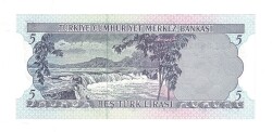 6.Emisyon 2.Tertip 5 Türk Lirası Seri K11 - ÇİL TCK10253 - 2