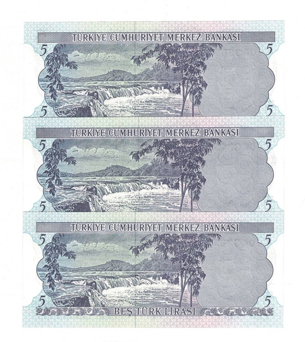6.Emisyon 2.Tertip 5 Türk Lirası *Seri Takipli I05* - ÇİL TCK10059 - 2
