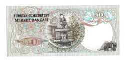 6.Emisyon 2.Tertip 50 Lira Seri I53 - ÇİL TCK10247 - 2