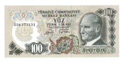 6.Emisyon 2.Tertip 50 Türk Lirası *KAYIK BASKI* Seri G26 - ÇİL TCK10088 - 3