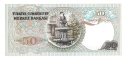 6.Emisyon 2.Tertip 50 Türk Lirası Seri I53 - ÇİL TCK10084 - 2