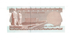 6.Emisyon 3.Tertip 20 Türk Lirası Seri G72 ÇİL TCK10003 - 2