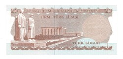 6.Emisyon 3.Tertip 20 Türk Lirası Seri H01 - ÇİL TCK10255 - 2