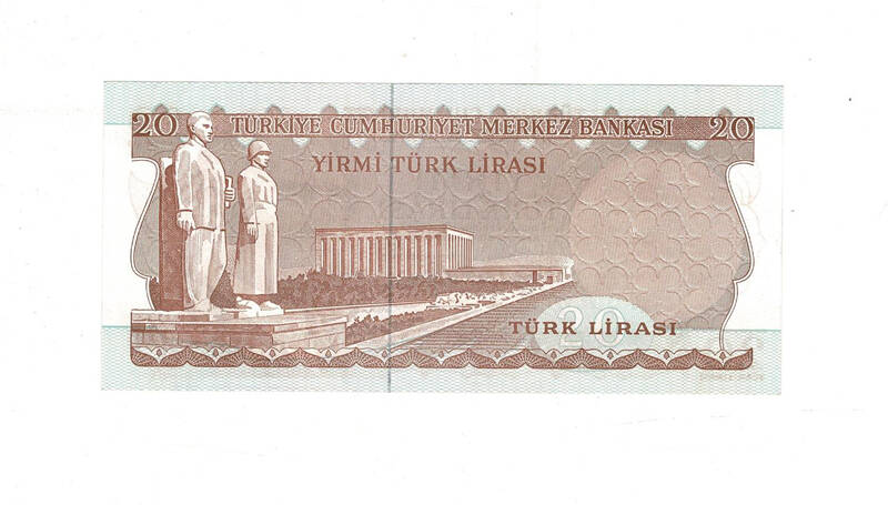 6.Emisyon 3.Tertip 20 Türk Lirası Seri H10 ÇİL TCK10007 - 2