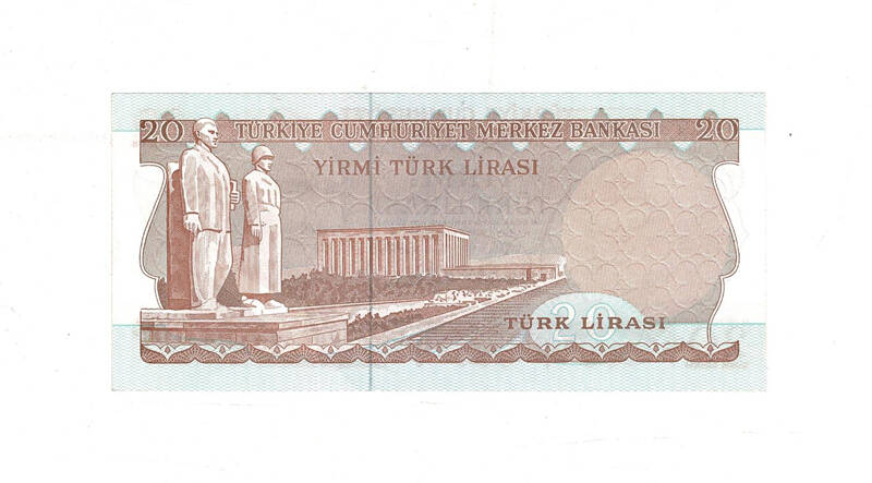 6.Emisyon 3.Tertip 20 Türk Lirası Seri H41 ÇİL TCK10001 - 2