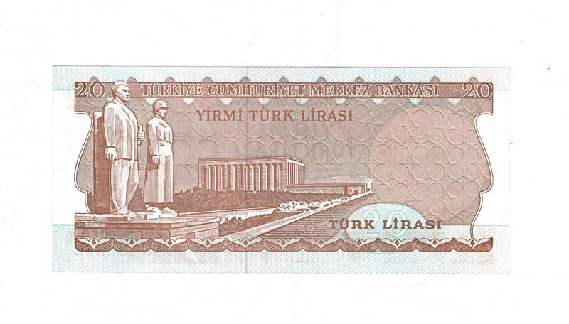 6.Emisyon 4.Tertip 20 Türk Lirası Seri I43 ÇİL TCK9981 - 2