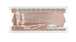 6.Emisyon 4.Tertip 20 Türk Lirası Seri I74 ÇİL TCK10010 - 2