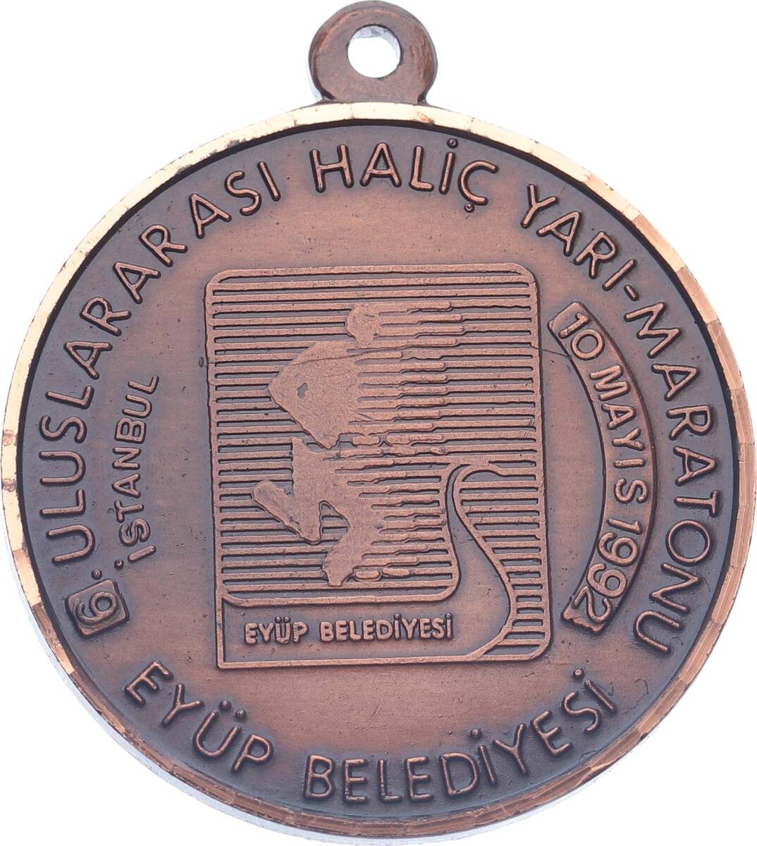 6.Uluslararası Haliç Yarı Maratonu Eyüp Belediyesi Madalya MVM2127 - 1