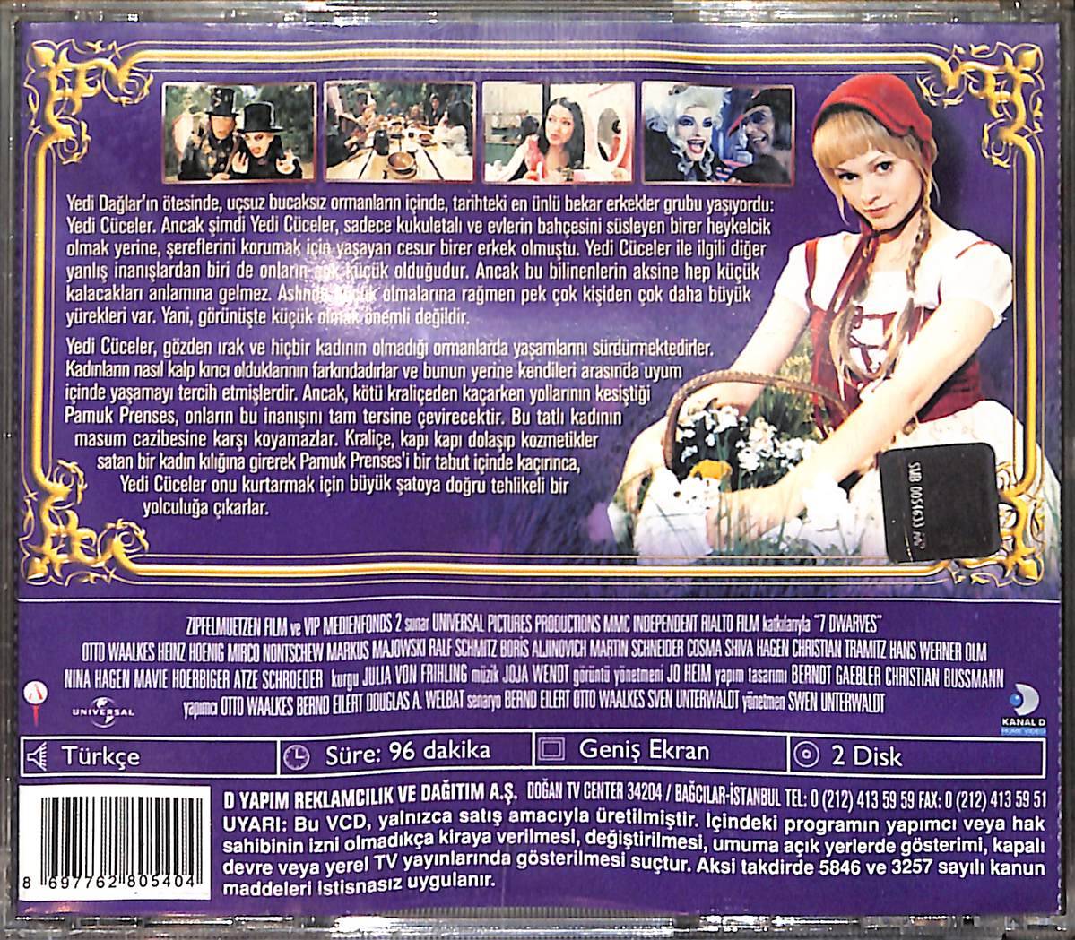 7 Cüceler VCD Film (İkinci El - 10/7.5) VCD26567 - 2