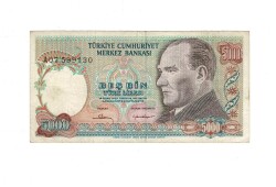 7. Emisyon 1. Tertip 5000 Türk Lirası Seri A07 Temiz - TCK9897 - 1