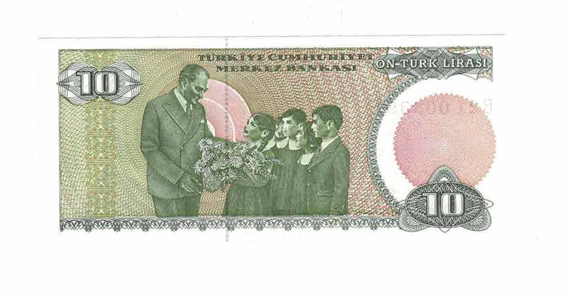 7. Emisyon 1.Tertip 10 Türk Lirası Seri B2 ÇİL TCK9703 - 2