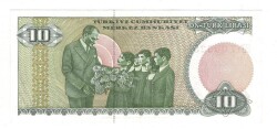 7. Emisyon 1.Tertip 10 Türk Lirası Seri B07 ÇİL TCK9704 - 2