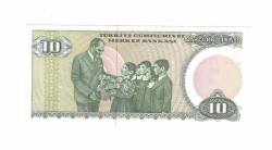 7. Emisyon 1.Tertip 10 Türk Lirası Seri C40 ÇİL TCK9708 - 2