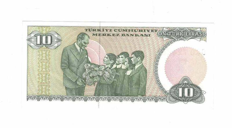 7. Emisyon 1.Tertip 10 Türk Lirası Seri C40 ÇİL TCK9708 - 2