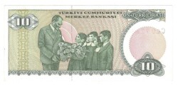 7. Emisyon 1.Tertip 10 Türk Lirası Seri C40 ÇİL TCK9708 - 2