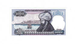 7. Emisyon 1.Tertip 1000 Türk Lirası Seri B90 ÇİL TCK9967 - 2