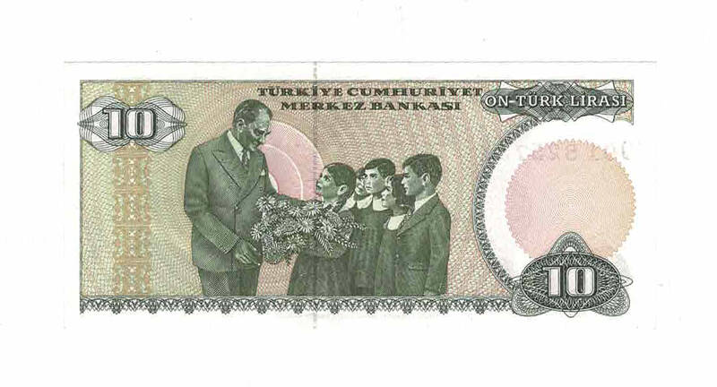 7. Emisyon 2.Tertip 10 Türk Lirası Seri D01 ÇİL TCK9709 - 2