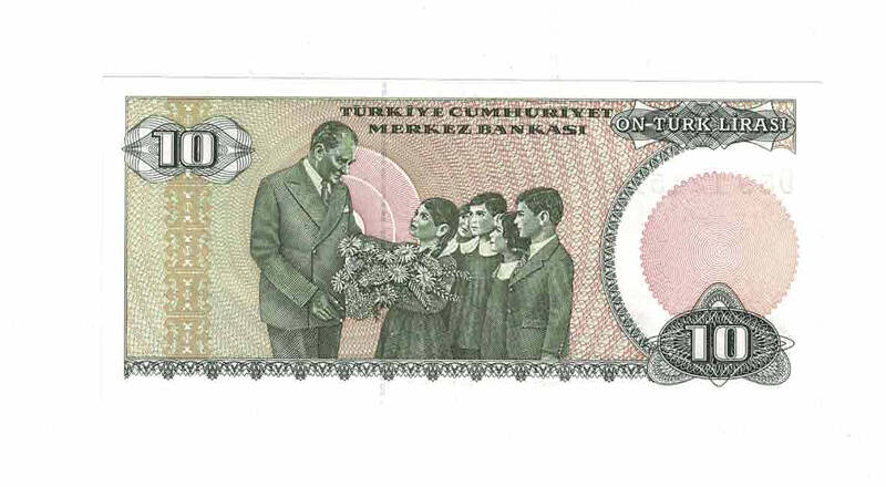 7. Emisyon 2.Tertip 10 Türk Lirası Seri D89 ÇİL TCK9712 - 2