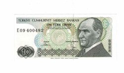 7. Emisyon 2.Tertip 10 Türk Lirası Seri E09 ÇİL TCK9713 - 1