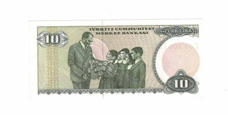 7. Emisyon 2.Tertip 10 Türk Lirası Seri E09 ÇİL TCK9713 - 2