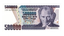 7. Emisyon 4. Tertip 500.000 Türk Lirası Seri I57 ÇİL - TCK9827 - 1