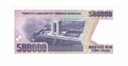 7. Emisyon 4.Tertip 500.000 Türk Lirası Seri H54 ÇİL TCK9758 - 2
