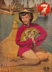 7 Gün Dergisi 29 MAYIS 1948 - KAPAKGRACE MC DONALD DRG1410 - Gökçekoleksiyon