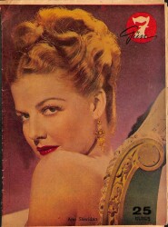 7 Gün Dergisi 3 NİSAN 1948 - KAPAK Ann Sheridan, KIRALİÇE FEVZİYE, AVA GARDNER, GAZNELİ MAHMUT POSTERİ DRG1414 - Gökçekoleksiyon