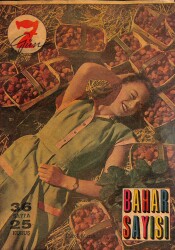 7 Gün Dergisi 8 MAYIS 1948 - SEVİMLİ HEDY LAMARIN AŞKLARI, ARKA KAPAKOSMAN GAZİ DRG1409 - Gökçekoleksiyon