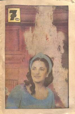 7 Gün Dergisi Tülay German, Twiggy Haldun, Liz Taylor NDR85106 - 1