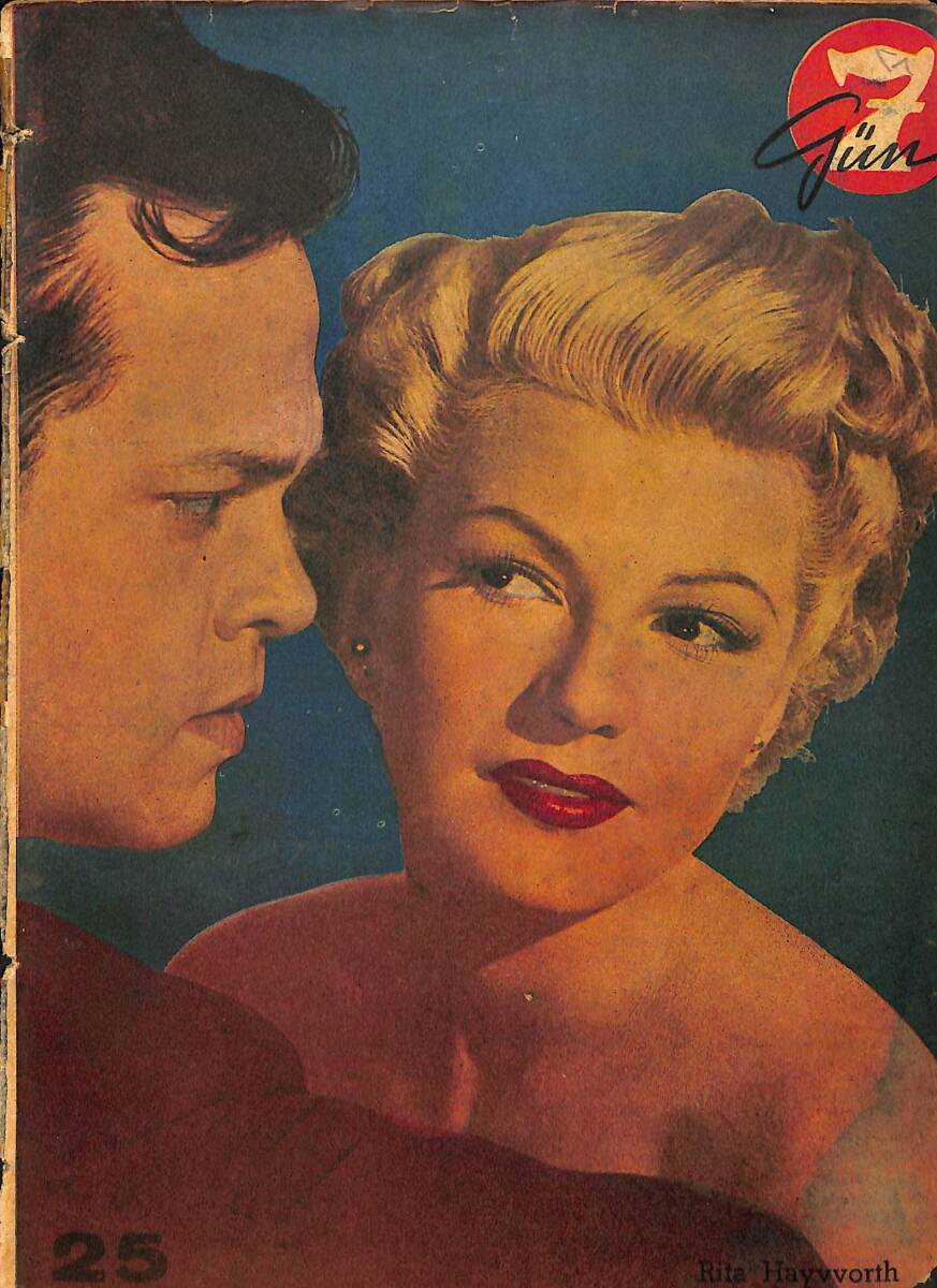 7 Gün Haftalık Resimli Mecmua 25 Eylül 1948 Sayı : 28 - Eve Arden ''Yıldız Olmak İçin Güzellik Lâzım Değildir'' NDR98045 - 1