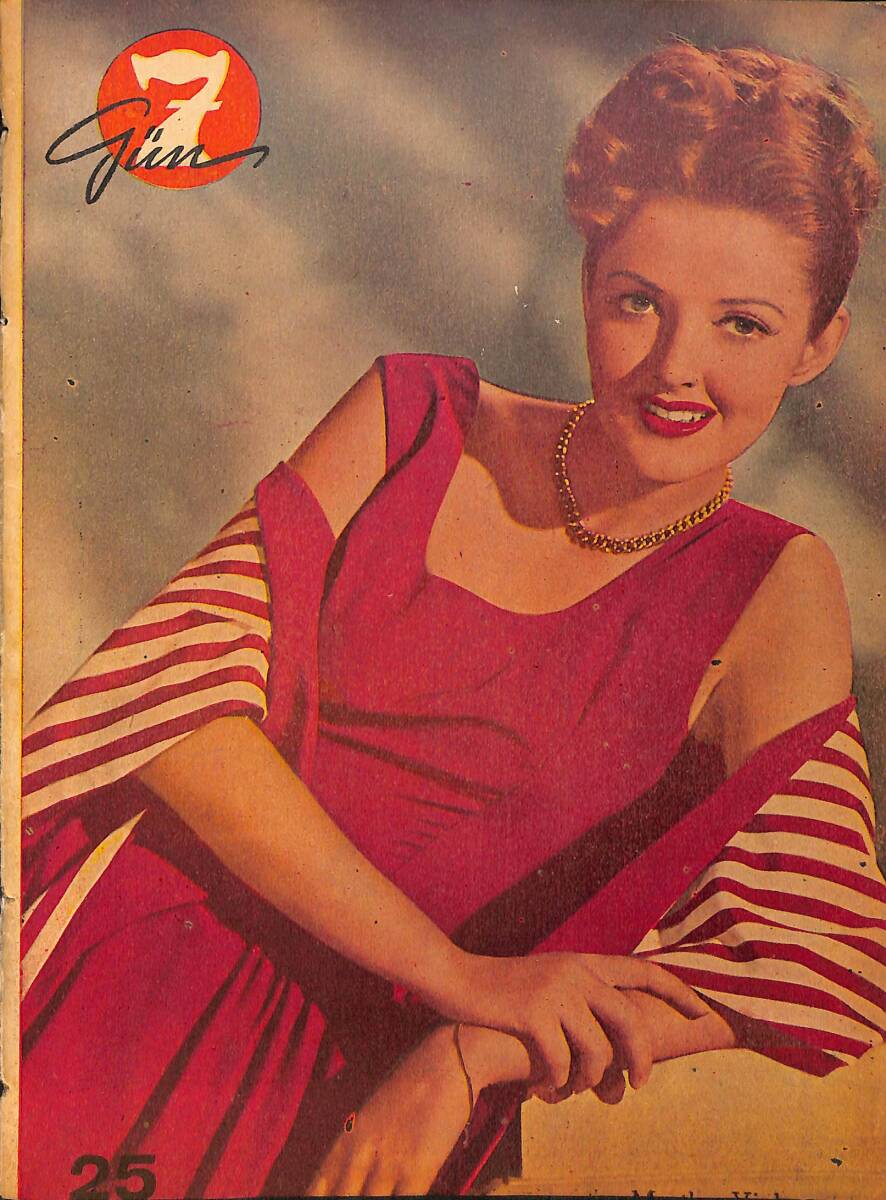 7 Gün Haftalık Resimli Mecmua 26 Şubat 1949 Sayı : 50 - 1948 Oscar Mükâfatını Bu Sene Kim Kazanabilecek ? NDR98026 - 1