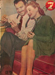 7 Gün Haftalık Resimli Mecmua - Joan Fontaine'in Hayat Hikayesi NDR98042 - Gökçekoleksiyon