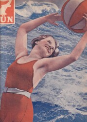 7 GÜN Yedigün Haftalık Resimli Mecmua Sayı180 Yaşar Güreş Şampiyonu, Venüs Heykeli Elimizden Nasıl Kaçırıldı midi NDR51270 - Gökçekoleksiyon