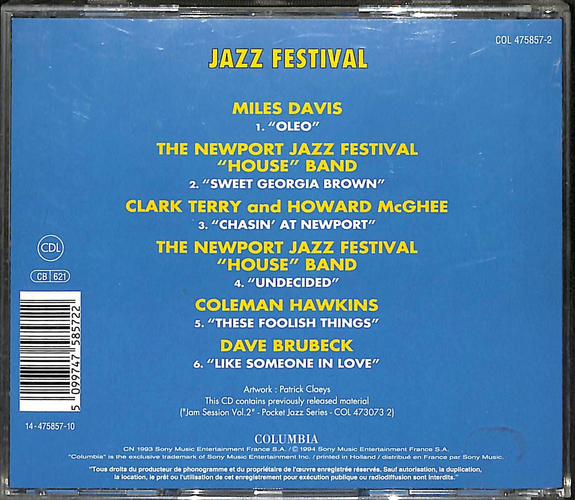 7. Jazz Festival - Jazz A Tous Les Etages CD (İkinci El) CD4615 - 2