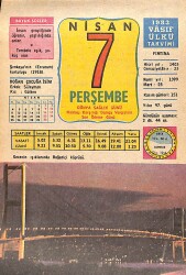 7 Nisan 1983 Takvim Yaprağı - Doğum Günü Hediyesi EFMN15153 - Gökçekoleksiyon