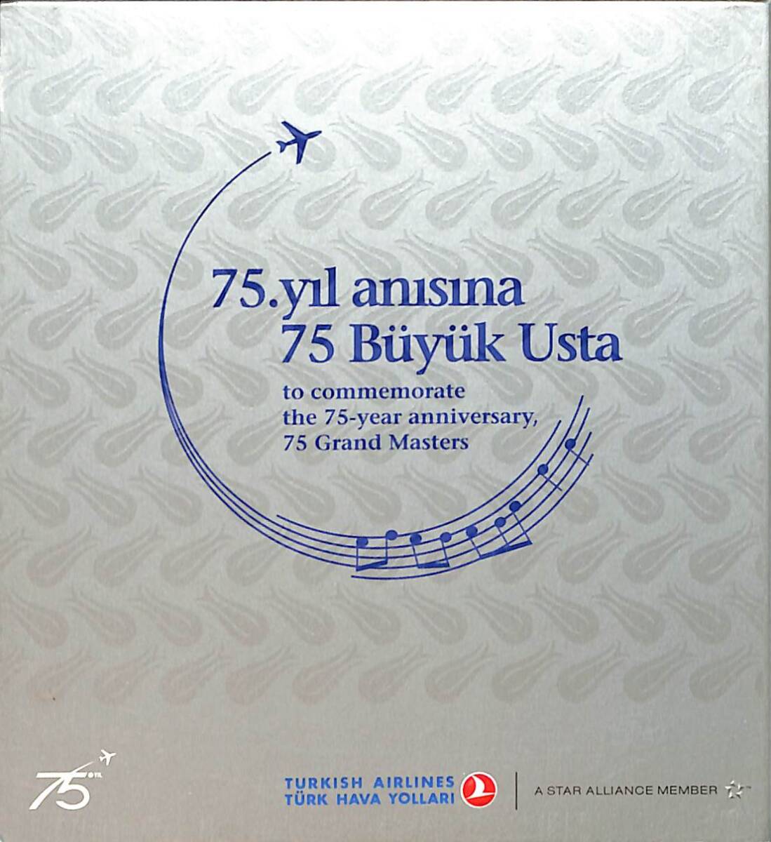 75. Yıl Anısına 75 Büyük Usta - To Commemorate the 75-Year Anniversary, 75 Grand Masters CD (İkinci El) CD4924 - 2